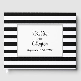 Svartvit Rand-gäst Bok