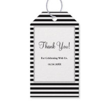 Svartvit Rand Gift-Märkre