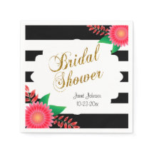 Svartvit Rand, Guld | Rosa Möhippa