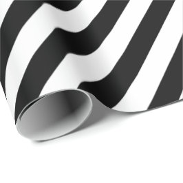 Svartvit Rand med 30 x 6 projektionsytor Presentpapper