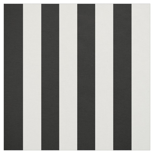 Svartvit Rand, stripe Mönster, Linjer Tyg (Provkarta)