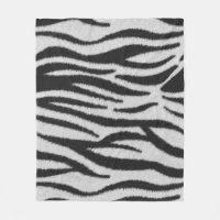 Svartvit, realistisk Zebra Päls Struktur