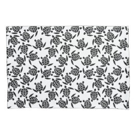 Svartvit repeteringsfilm | Sea Turtle Mönster