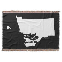 Svartvit Rhode island-form