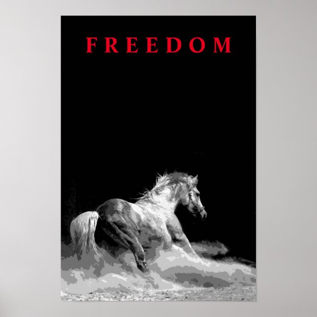 Svartvit rullande häftande motiv Artwork Poster (Framsidan)