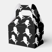 Svartvit Shadow sharval mönster