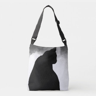 Svartvit Silhouette Kor Body Bag Medium Axelväska