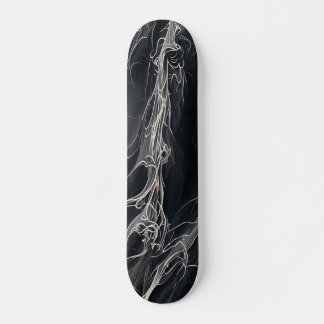 Svartvit Skateboard