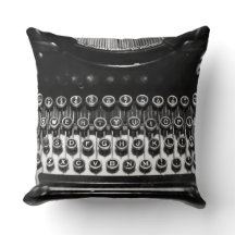 Svartvit skrivmaskin