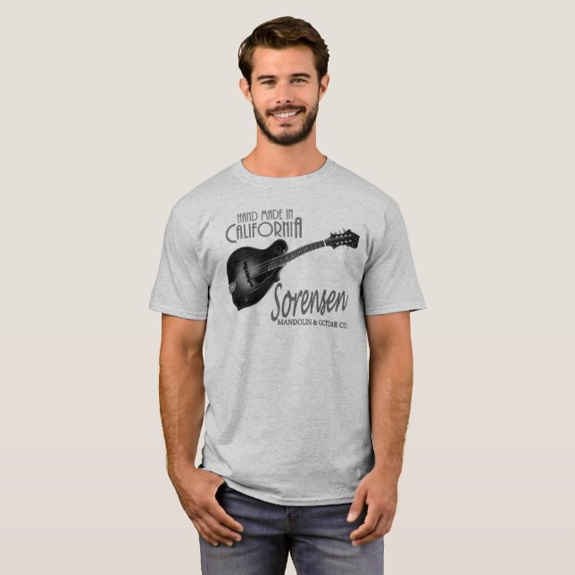 Svartvit Sorensen VX mandolinutslagsplats Tröja (Hel framsida)