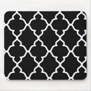 Svartvit spaljé… mousepad musmatta