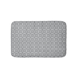 Svartvit spansk Stil-plattan Badrumsmatta