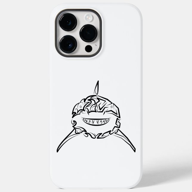 Svartvit stamaktig Underbar vithaj (Baksida)