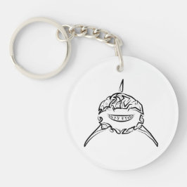 Svartvit stamaktig Underbar vithaj