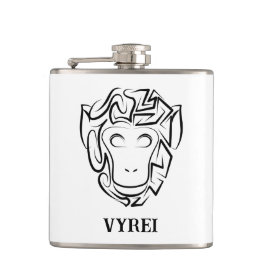 Svartvit stamapa fickplunta