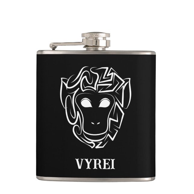 Svartvit stamapa fickplunta (Framsidan)