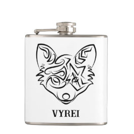 Svartvit stamfot fickplunta