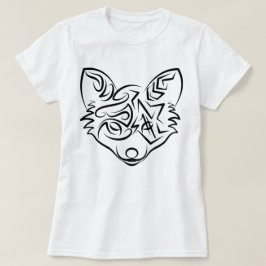 Svartvit stamfot t shirt