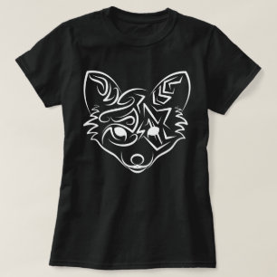 Svartvit stamfot t shirt