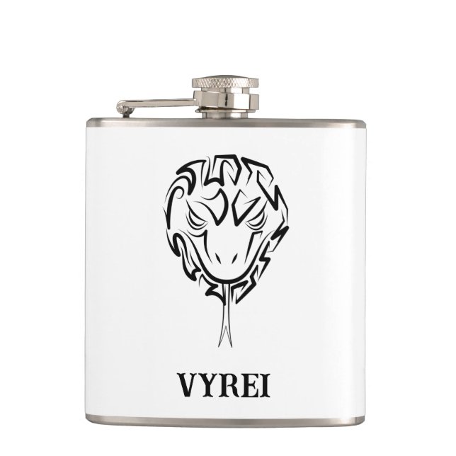 Svartvit stamnos fickplunta (Framsidan)