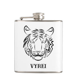 Svartvit stamtiger fickplunta