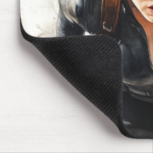 Svartvit: Stealth and Strength Marvel Mousepad Musmatta