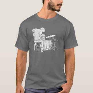 Svartvit stengrabb t-shirt