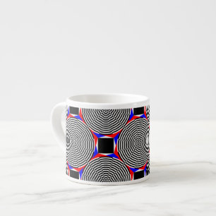 Svartvit strålning från Kenneth Yoncich Espressomugg