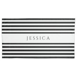 Svartvit stripe Mönster Namn