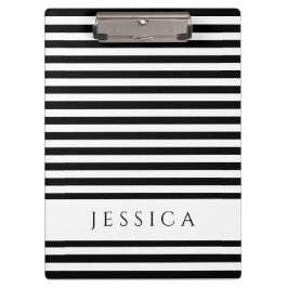 Svartvit stripe Mönster Namn