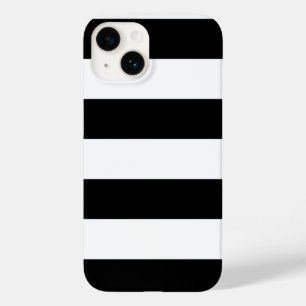 Svartvit stripe - Samsung Galaxy S4 Fodral