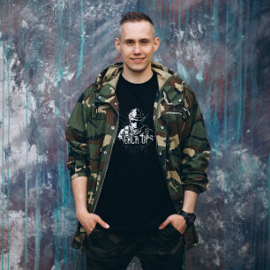 Svartvit svart-vita-T-Shirt T Shirt