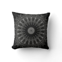 Svartvit sydvästra Pillow