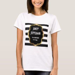 Svartvit T Shirt