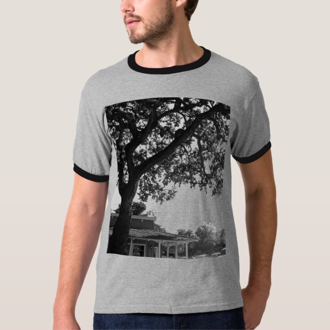 Svartvit T-tröja 2 T Shirt (Framsida)