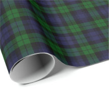 Svartvit Tartan Padding