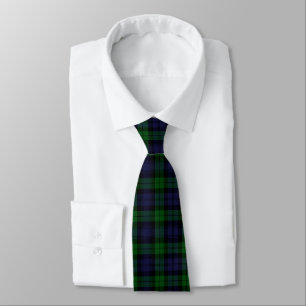 Svartvit Tartan Padding Slips