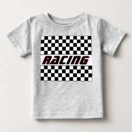 Svartvit Tävla, tema Mönster T Shirt