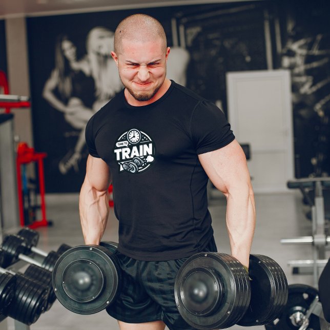 Svartvit tid till Tåg T-Shirt (Skapare uppladdad)