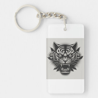Svartvit tiger