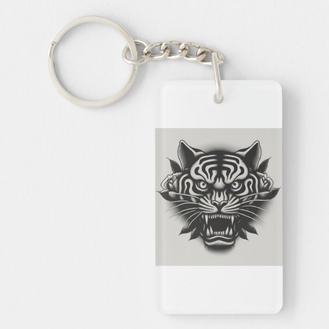Svartvit tiger (Framsidan)