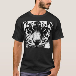 Svartvit tiger tröja