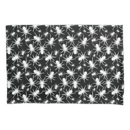 Svartvit upprepande motif | Spider Mönster