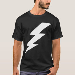 Svartvit, uppskalad T-Shirt