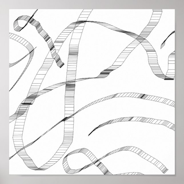 Svartvit utskrift poster (Framsidan)