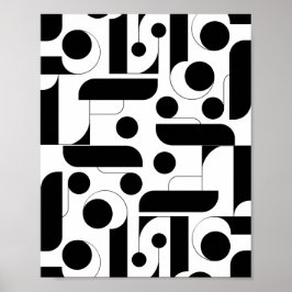 Svartvit utskrift, Poster Pappert (projektionsyta)