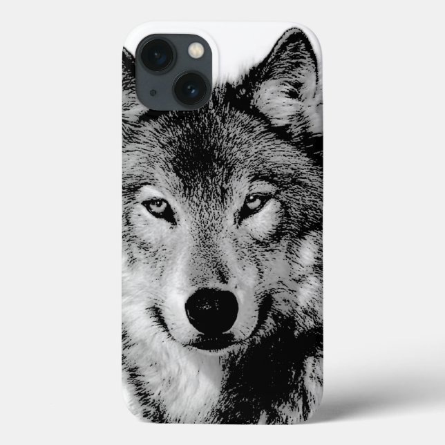 Svartvit Varg (Baksida)