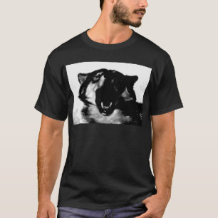 Svartvit Varg T-shirt