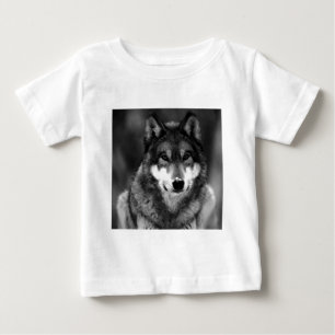Svartvit Varg T-shirt