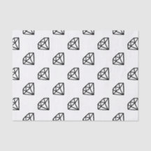 Svartvit version av diamanten